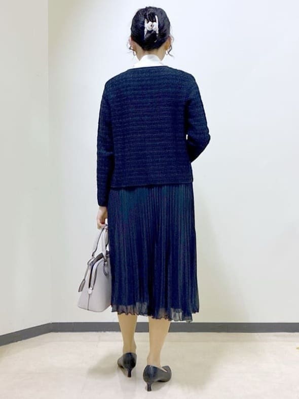  beni_gingerさんの「Reflect｜【ライトアウター／ゆったりシルエット／気軽な羽織に◎】ドライタッチカーディガン」を使ったコーディネート