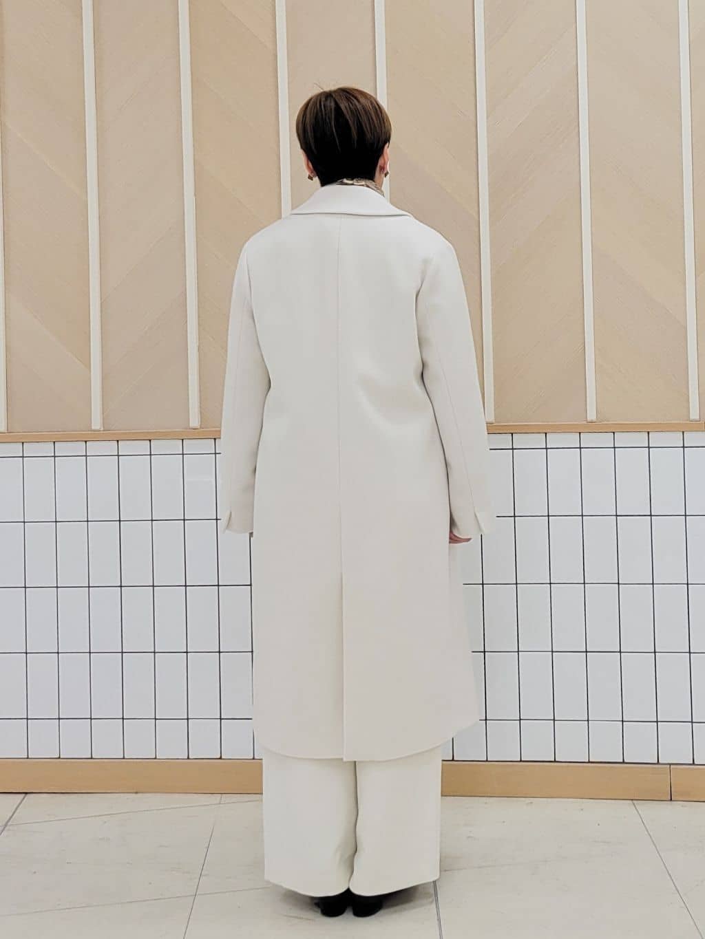 tomoさんの「COUP DE CHANCE｜【手洗い可／日本製】タックワイドパンツ」を使ったコーディネート