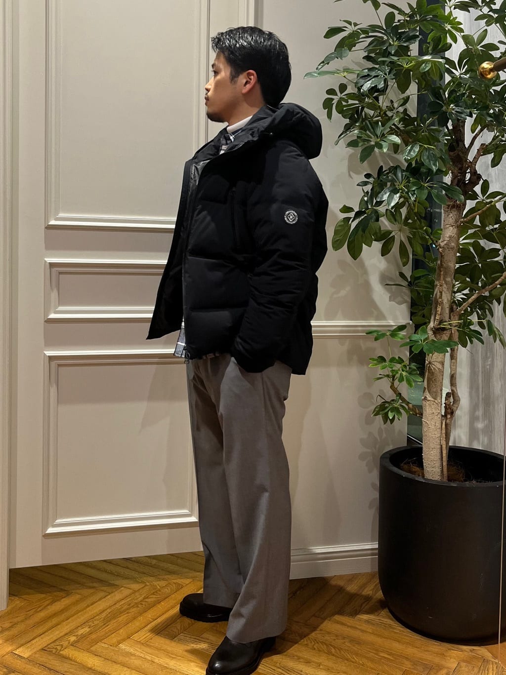 Tokuさんの「DRESSTERIOR｜◆【700フィルパワー/高品質ダウン】ホワイトグース ホットメルトダウンMark2」を使ったコーディネート