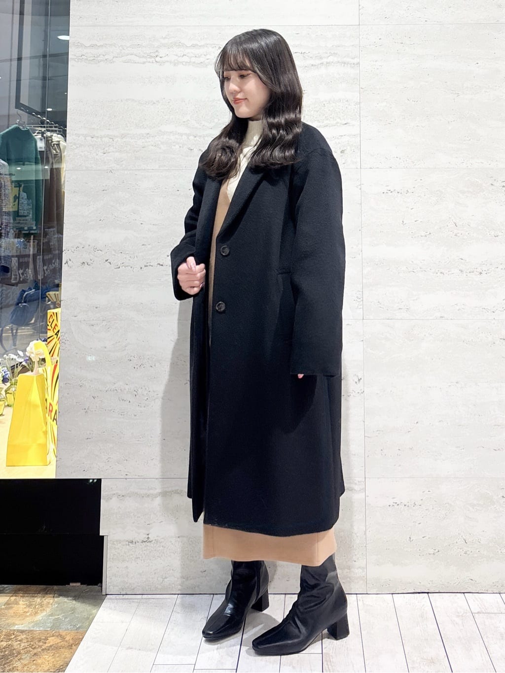 かほさんの「OPAQUE.CLIP｜ベーシックショートブーツ【THEシリーズ／抗菌防臭加工】」を使ったコーディネート