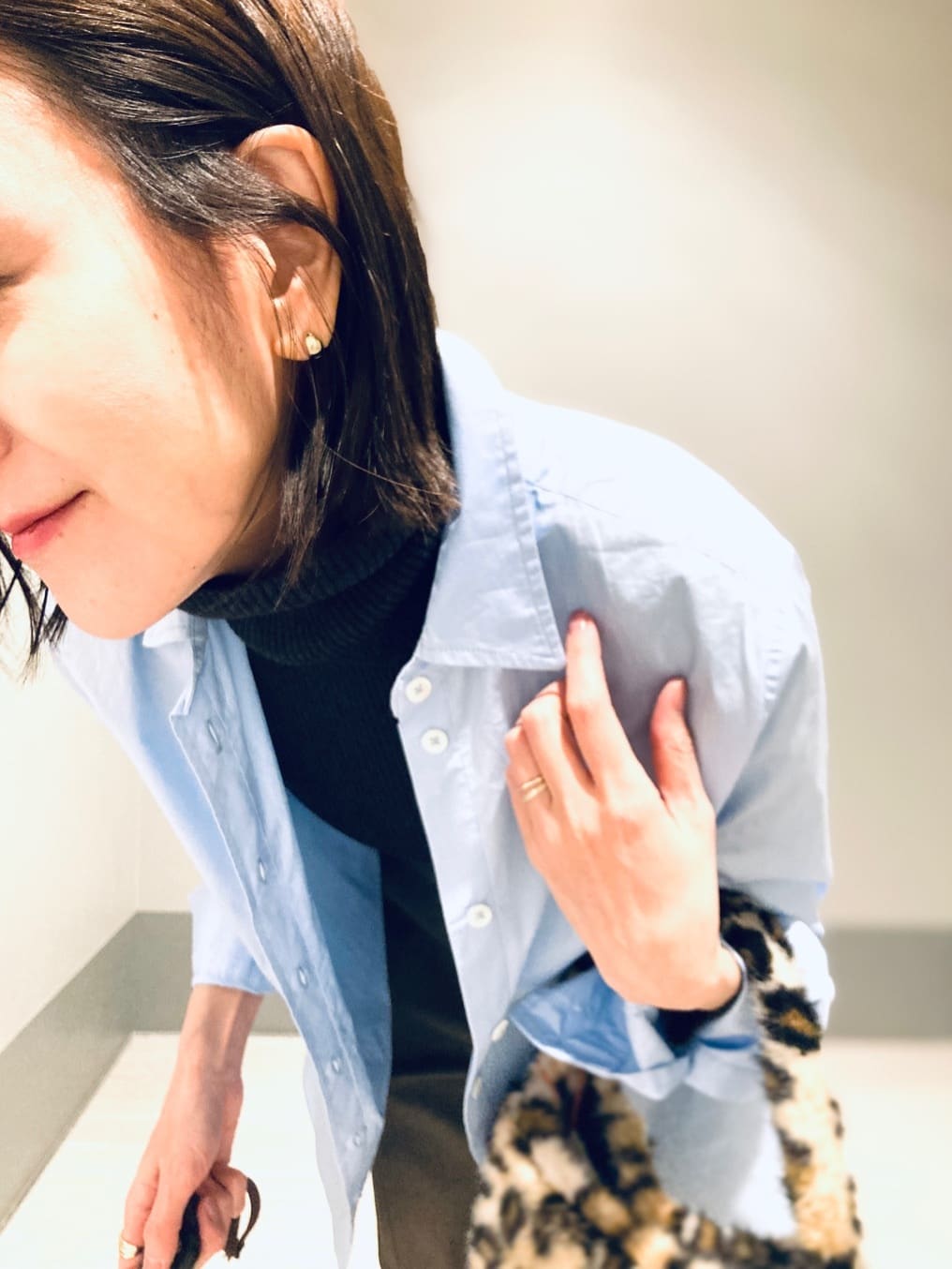 Furuさんの「DRESSTERIOR｜シルクブレンドメリノウールリブプルオーバー」を使ったコーディネート