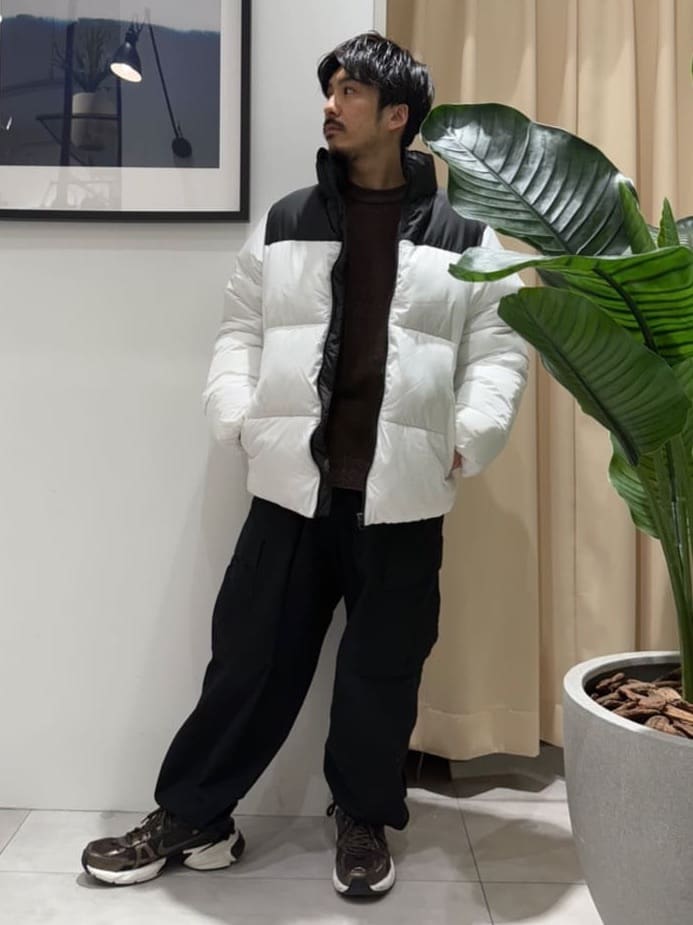 はさんの「THE SHOP TK｜【撥水/洗濯機可】寒い季節でも快適 中綿スタンドブルゾン」を使ったコーディネート