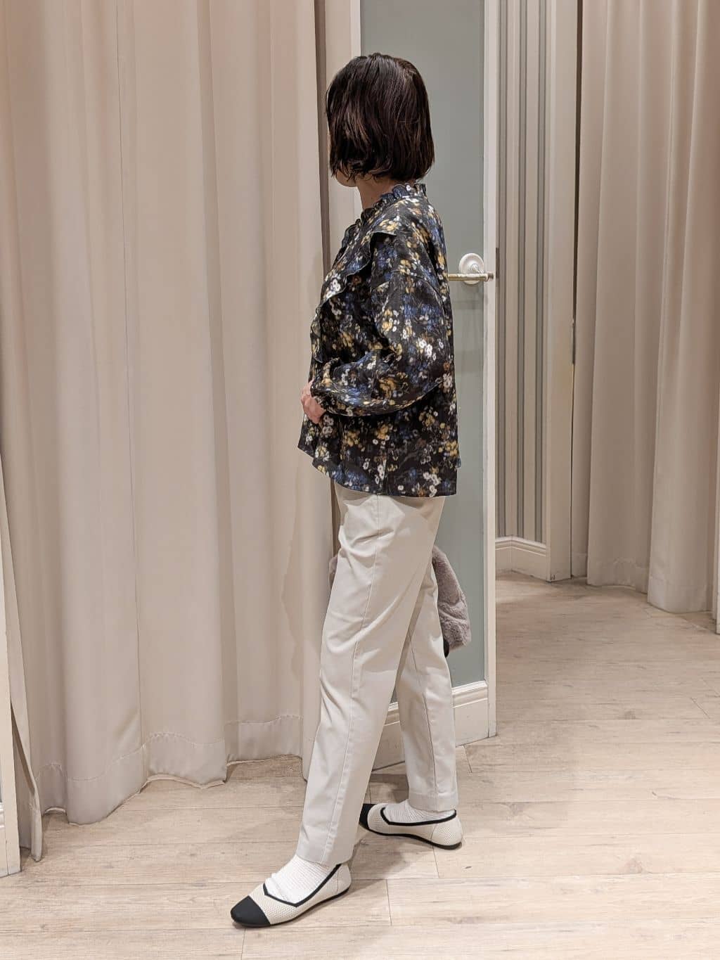 ちゃさんの「grove｜【選べる着丈/多機能】裏起毛ハイパーストレッチテーパードパンツ」を使ったコーディネート