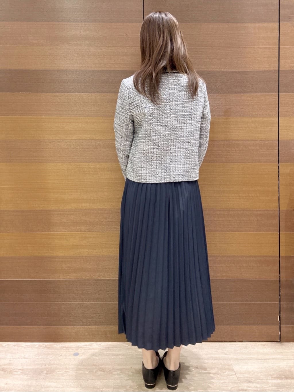 maichiさんの「OPAQUE.CLIP｜《通勤対応》 コットンツイードジャケット」を使ったコーディネート