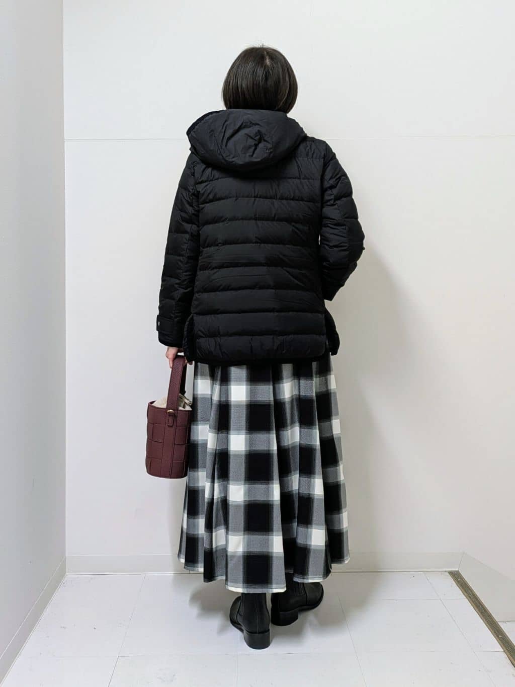 Asaさんの「Dessin｜【撥水・2WAY】ミュラーダウンコートミドル丈」を使ったコーディネート