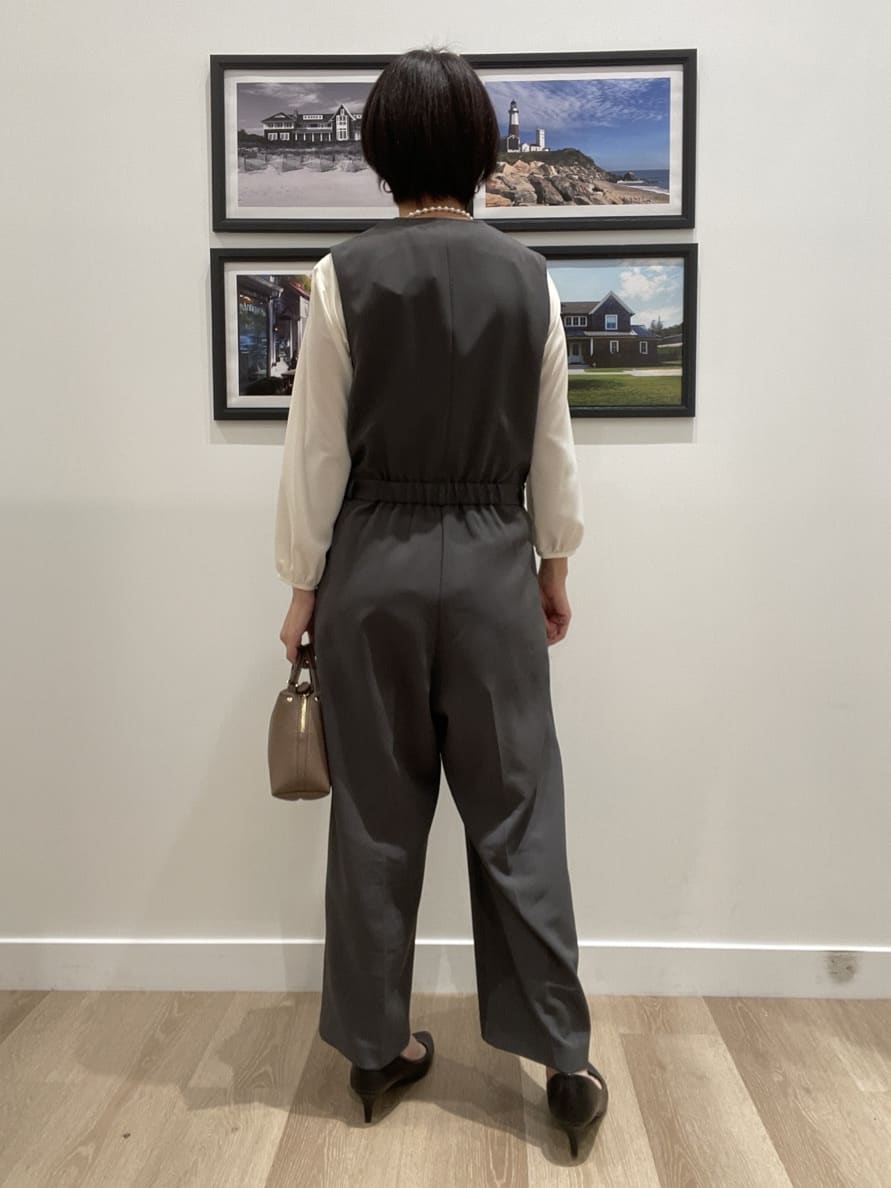 Naoさんの「Dessin｜【洗える】ジョーゼットブラウス」を使ったコーディネート