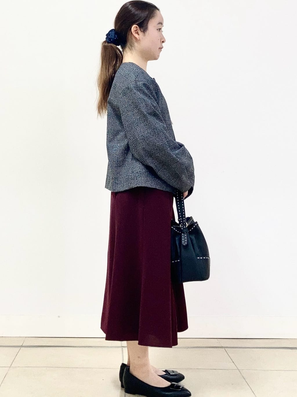 tomominさんの「Reflect｜【美シルエット】ソフトマーメイドスカート」を使ったコーディネート