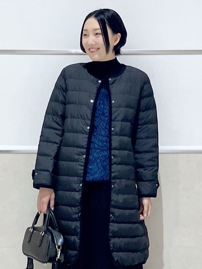 eriko さんの「Dessin｜【撥水・2WAY】ミュラーダウンコートロング丈」を使ったコーディネート