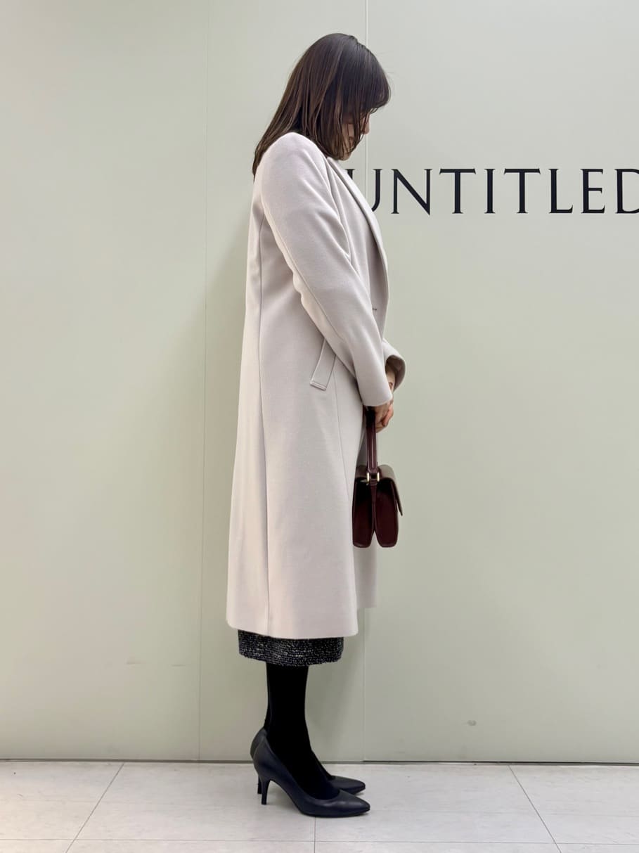 Sakaiさんの「UNTITLED｜【スタイリッシュ／オンオフ兼用】ウールチェスターコート」を使ったコーディネート