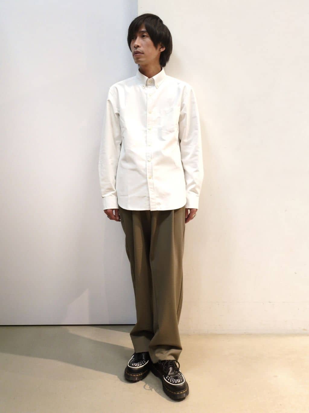takeさんの「THE SHOP TK｜【優しい肌触り】カシミヤタッチ チェックニット　洗濯機OK」を使ったコーディネート