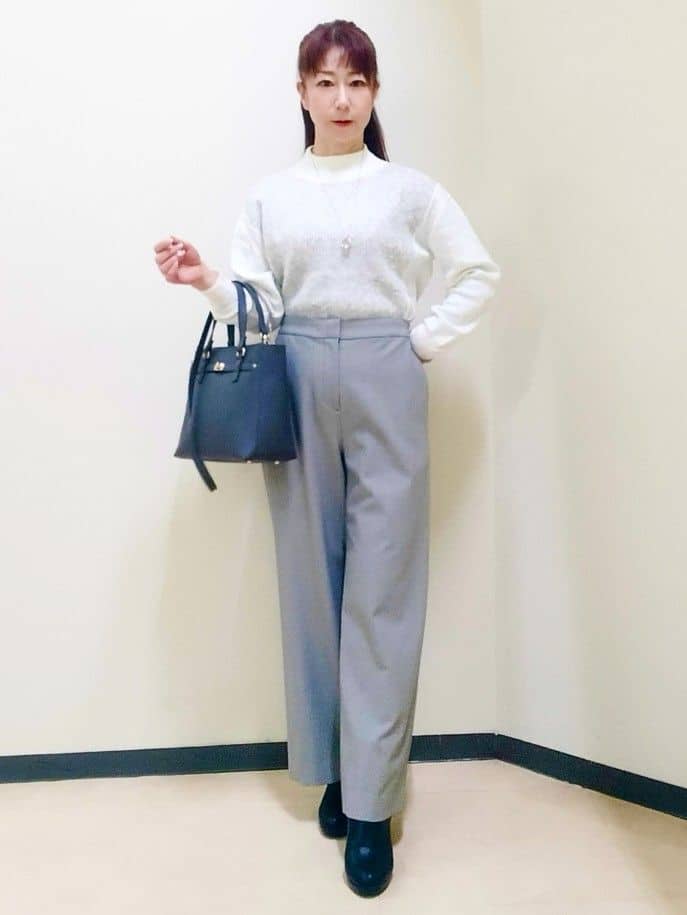 花さんの「Reflect｜【SS-4Lサイズ】フーデッドミドルダウンコート」を使ったコーディネート