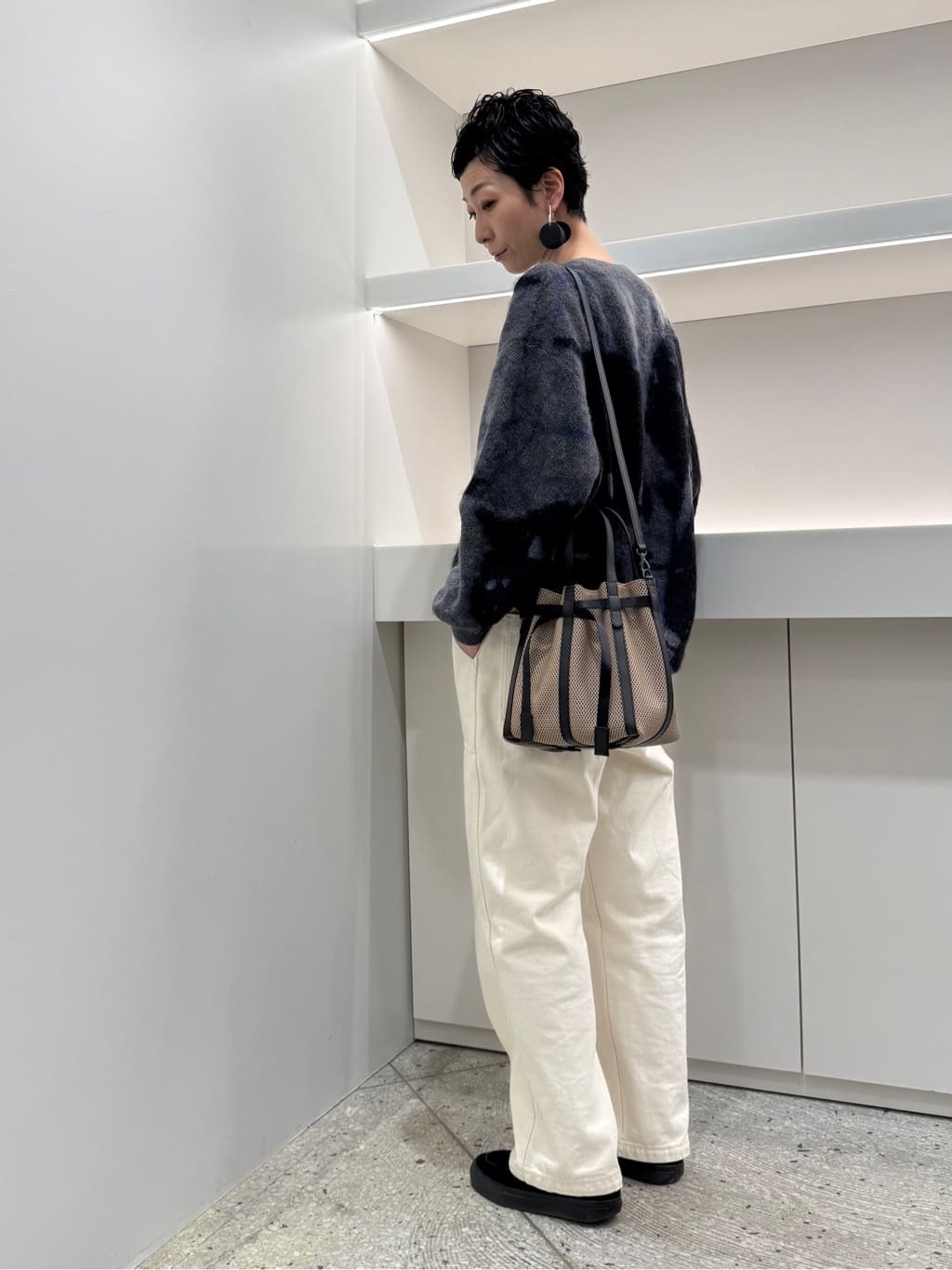 Kさんの「HIROKO HAYASHI｜PANIER（パニエ）2wayショルダーバッグ」を使ったコーディネート