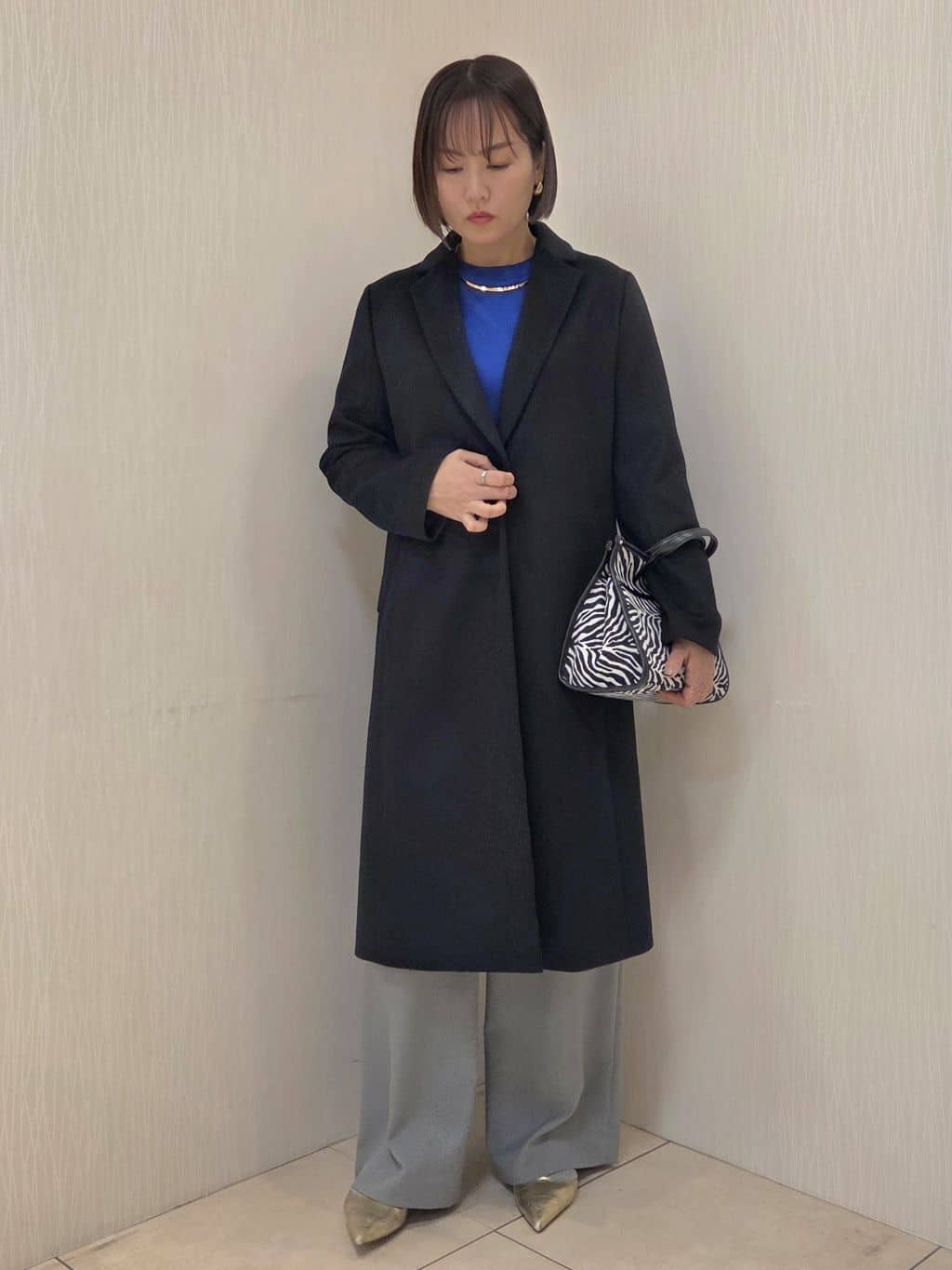 naokoさんの「UNTITLED｜【洗える/ワイド/ウエストゴム】ストレッチドロストパンツ」を使ったコーディネート
