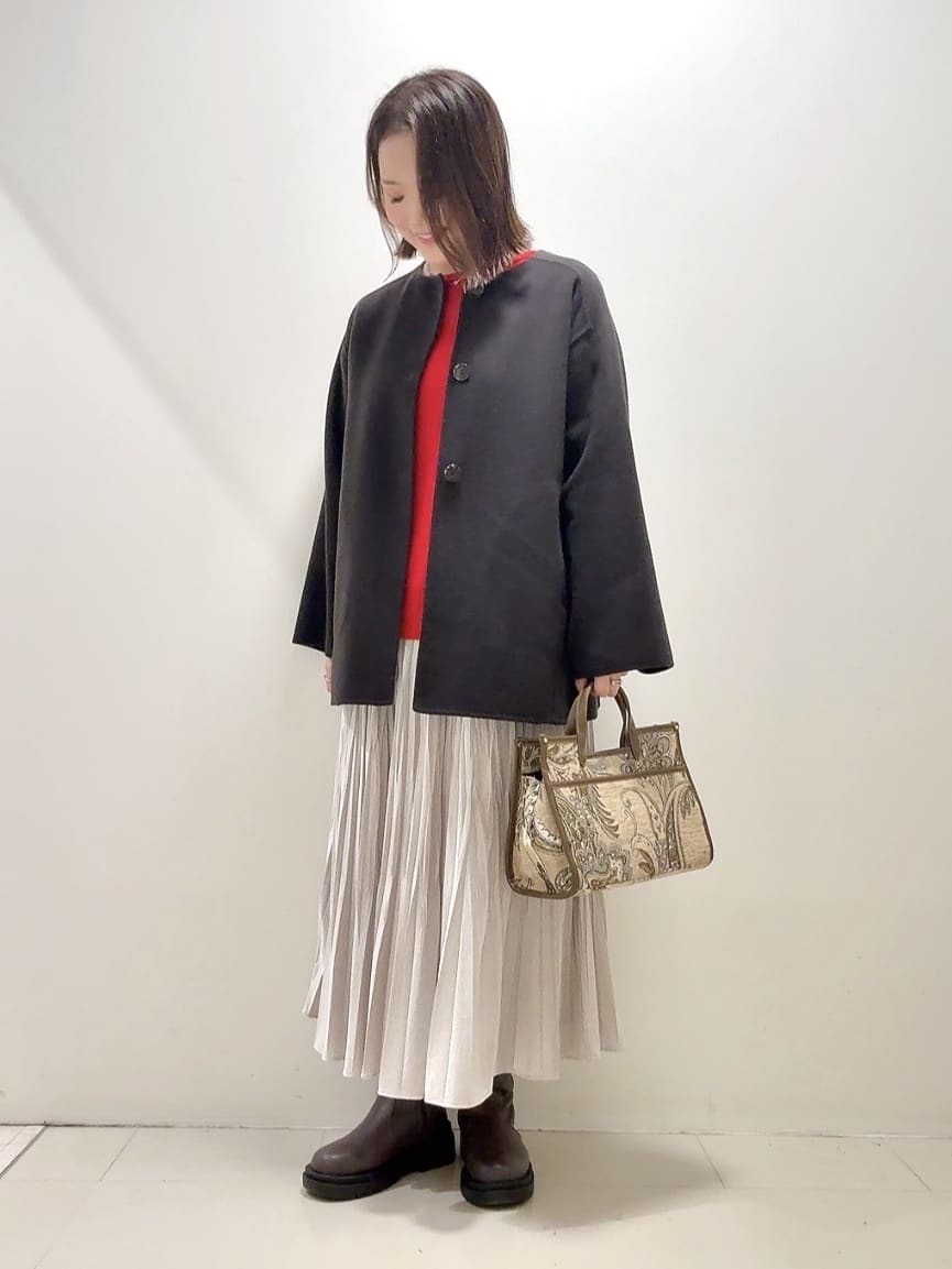 YUIさんの「UNTITLED｜【ミディ丈/軽やか】セミラグランリバー コート」を使ったコーディネート
