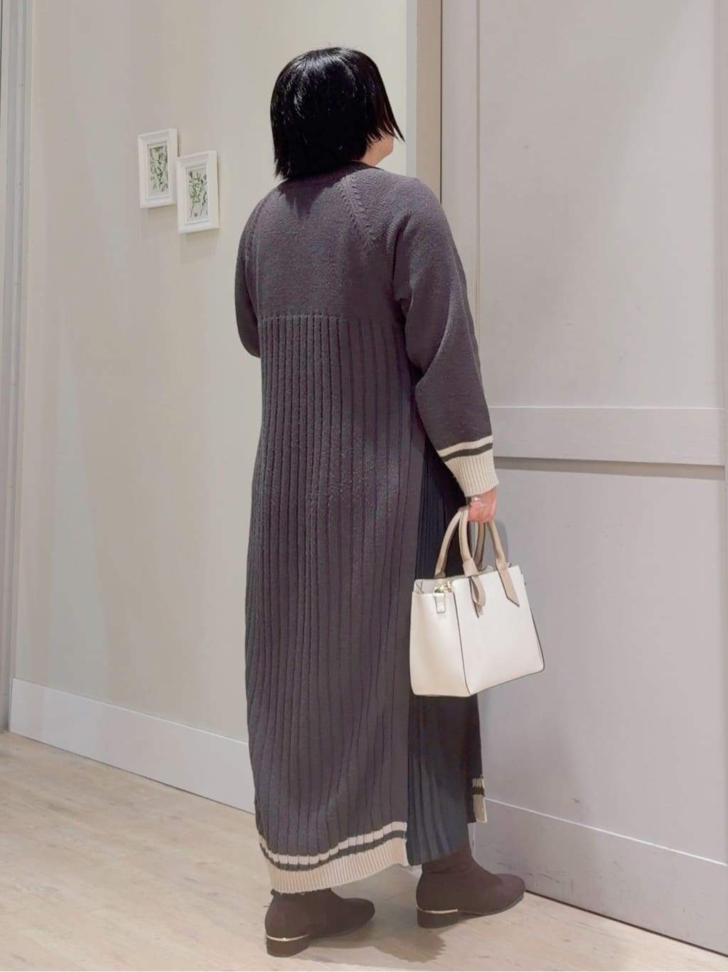 sasaさんの「grove｜【名品アウター/800FP・多機能】つつまれダウンロング」を使ったコーディネート