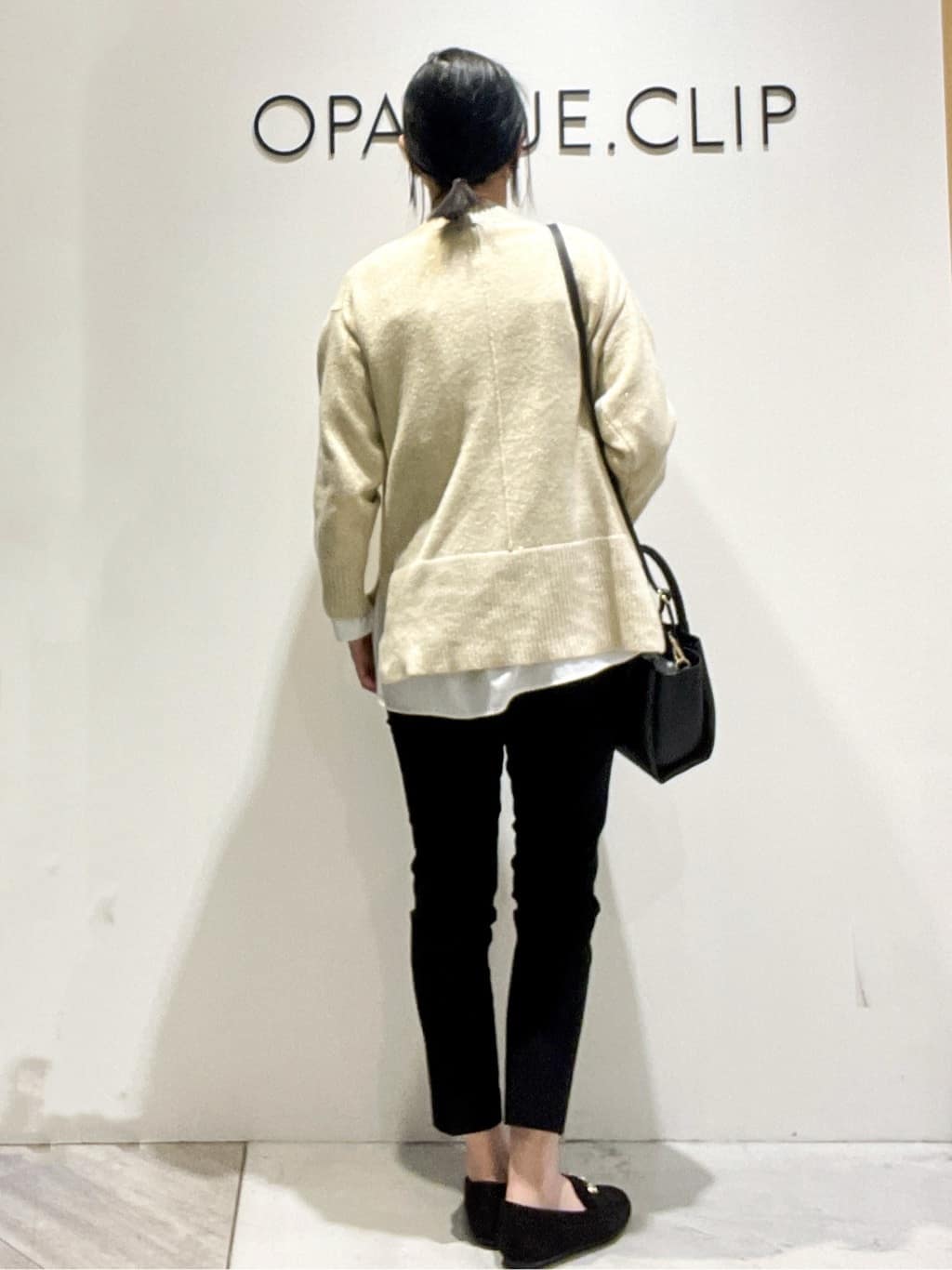 あいさんの「OPAQUE.CLIP｜バンドカラーシャツ【洗濯機OK】」を使ったコーディネート