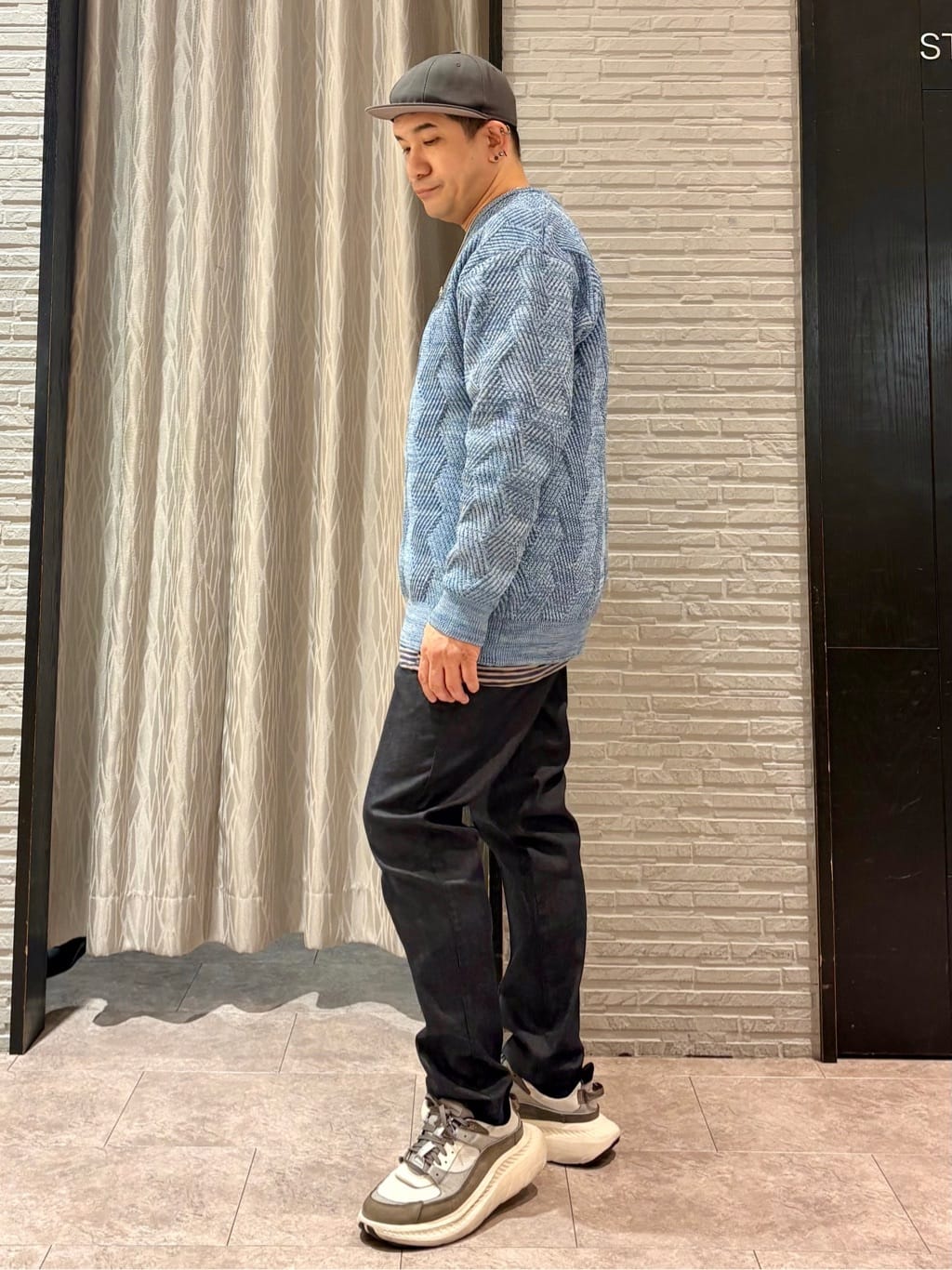 Pーyamaさんの「THE SHOP TK｜【頑張りすぎないオシャレ】ミックスヤーンニット　洗濯機OK／軽量」を使ったコーディネート