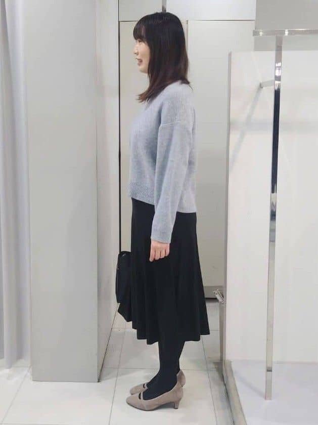 AZUSAさんの「Reflect｜【通勤】スエードライクフレアスカート」を使ったコーディネート