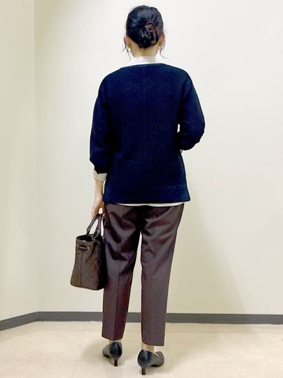  beni_gingerさんの「Reflect｜【パンツ合わせにぴったり◎】ゆったりオフボディニット」を使ったコーディネート
