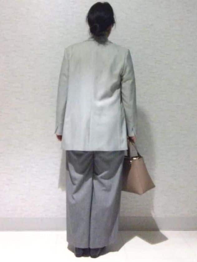sakoさんの「Reflect｜【パンツ合わせにぴったり◎】ゆったりオフボディニット」を使ったコーディネート