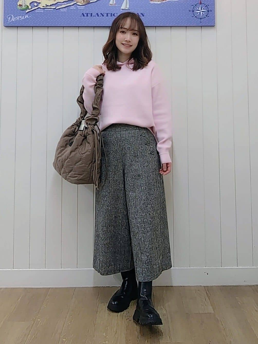 itoさんの「Dessin｜【撥水・2WAY】ミュラーダウンコートロング丈」を使ったコーディネート