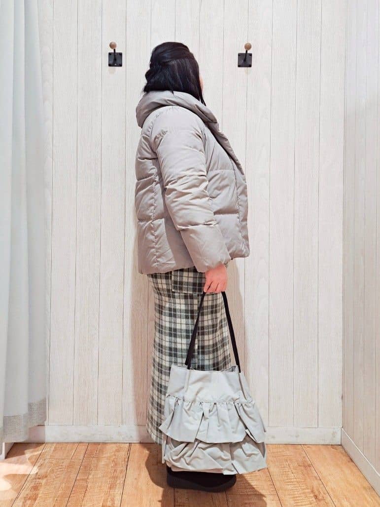 kotomiさんの「SHOO･LA･RUE｜【撥水/洗える】ショートフーディーダウン」を使ったコーディネート