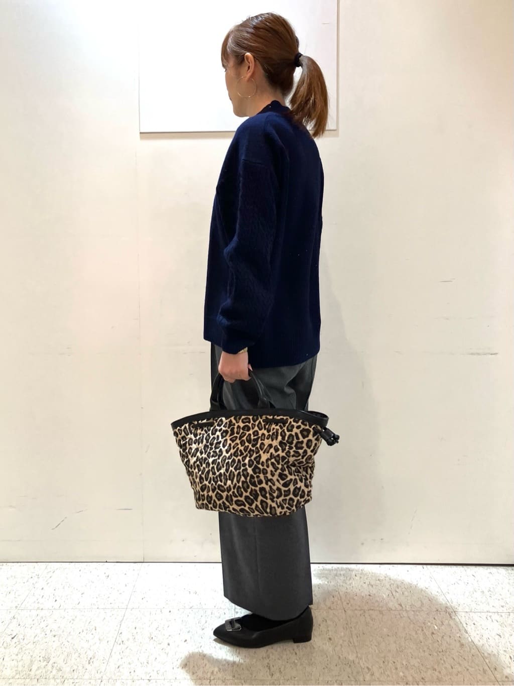 kozuさんの「Reflect｜【一枚で着映え◎／ゆったりシルエット】ラメ&times;スパンコールウール混ニット」を使ったコーディネート