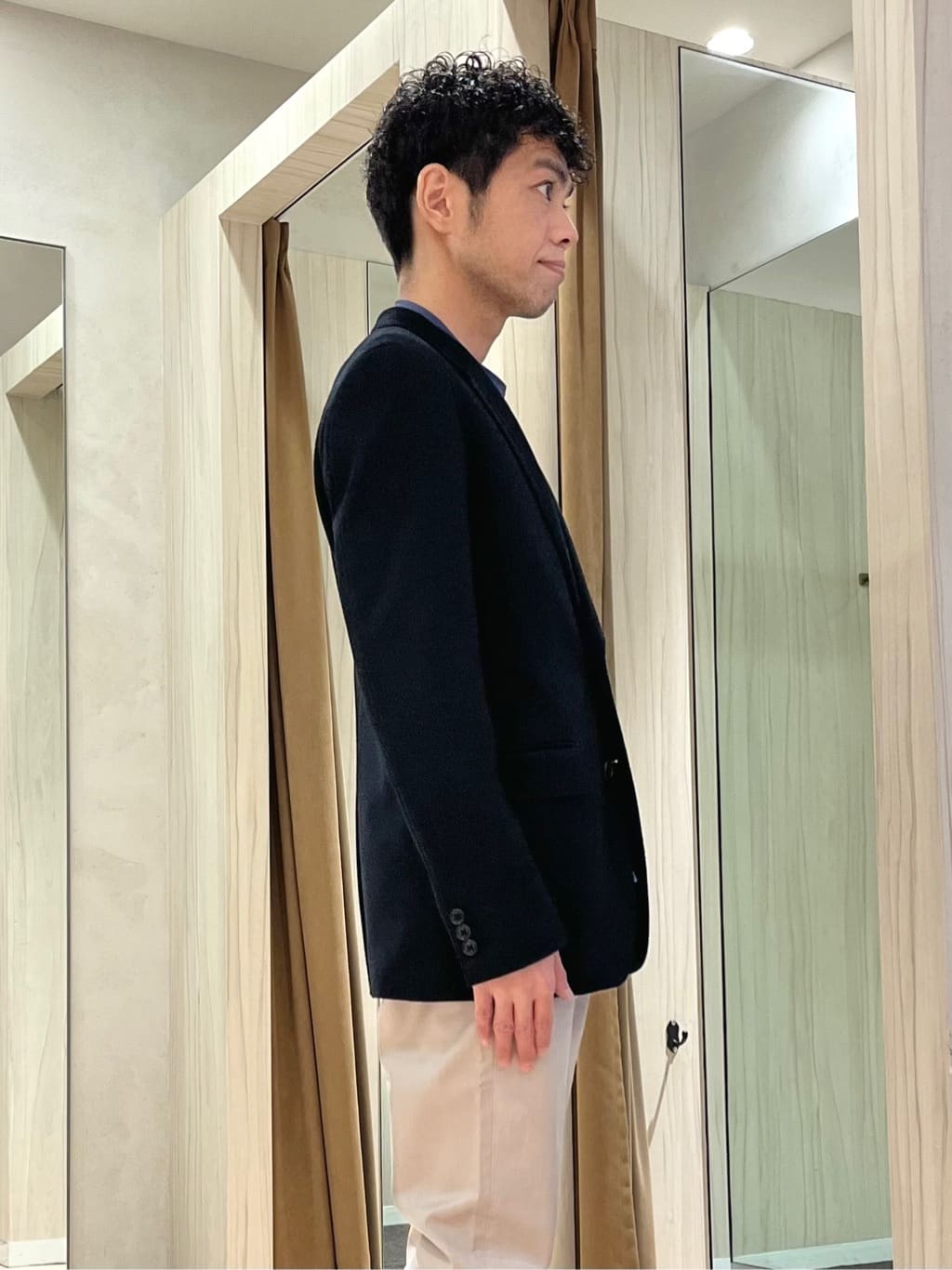 URAさんの「TAKEO KIKUCHI｜【ダウンライナー付き】メランジ ステンカラー コート」を使ったコーディネート