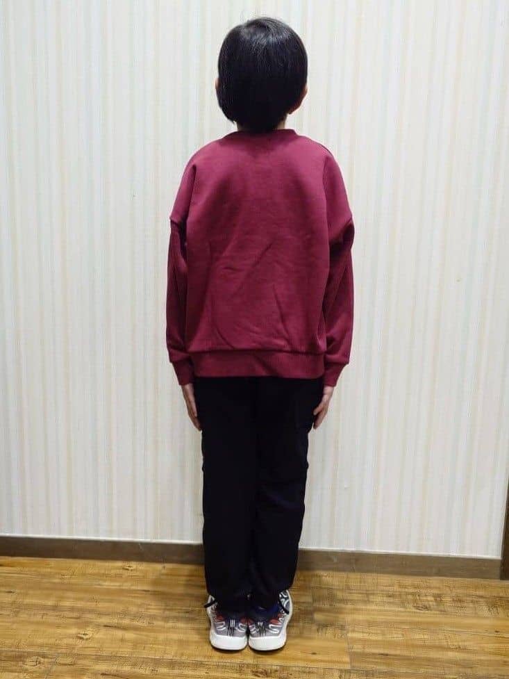 Yuiさんの「SHOO･LA･RUE｜【100-150cm】裏起毛BOYSアソートスウェット」を使ったコーディネート