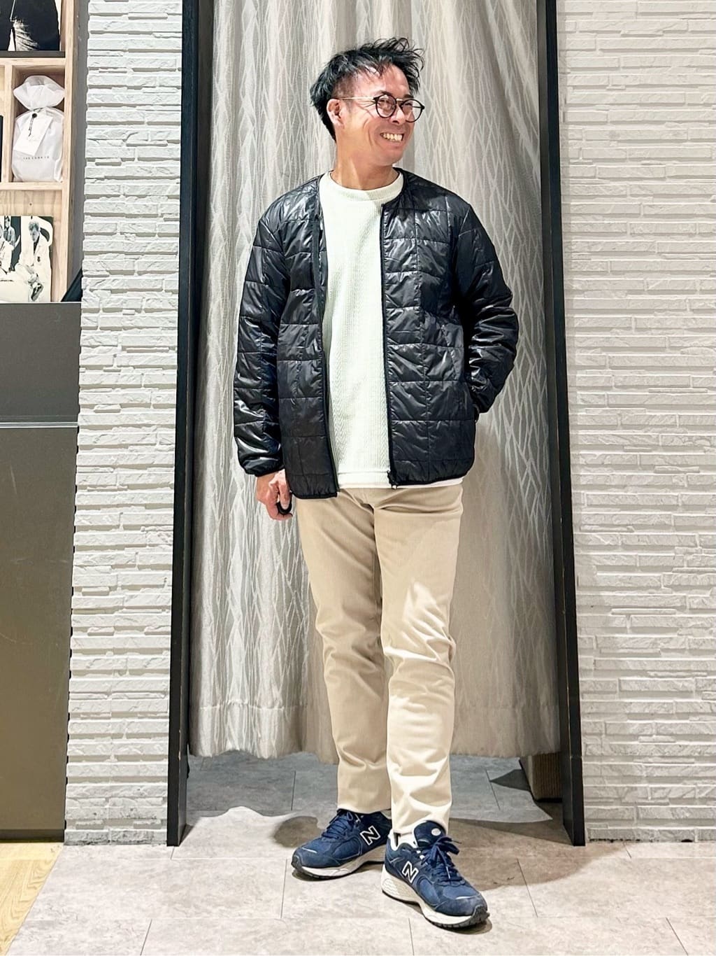 KENJI Iさんの「THE SHOP TK｜【3WAY】中綿ライナー付き カルゼコート　洗濯機OK/ON・OFF対応」を使ったコーディネート
