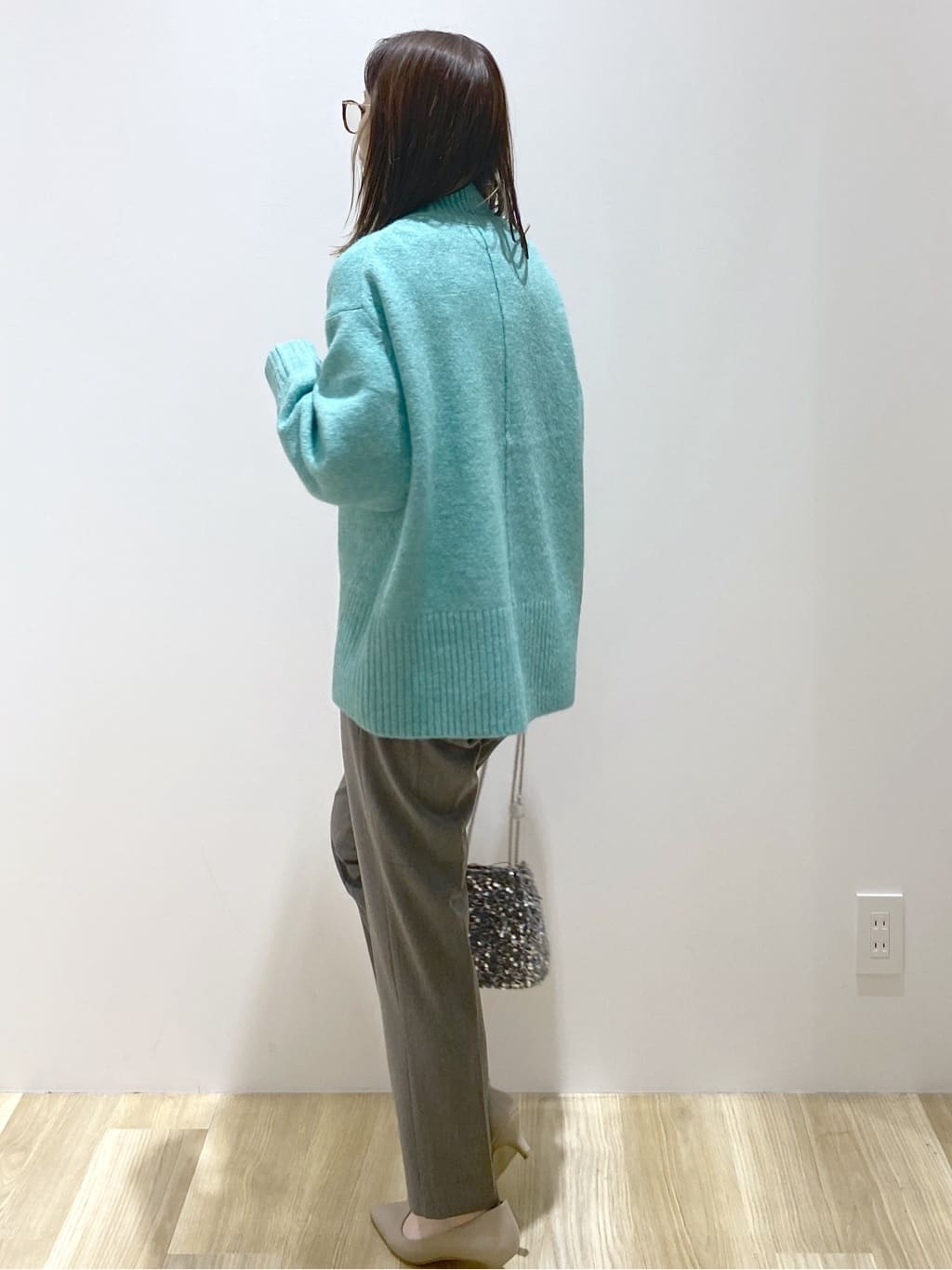 えりさんの「OPAQUE.CLIP｜ふわふわハイネックニット【洗濯機OK】」を使ったコーディネート