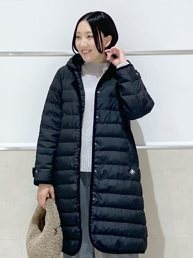 eriko さんの「Dessin｜【撥水・2WAY】ミュラーダウンコートロング丈」を使ったコーディネート