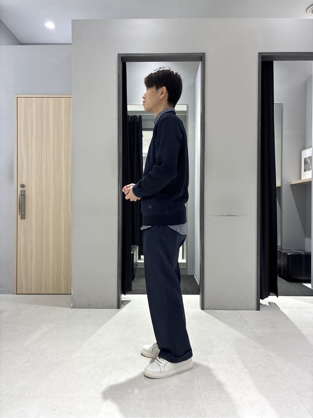 わいずみさんの「TAKEO KIKUCHI｜カラーコンビ ダウンブルゾン」を使ったコーディネート