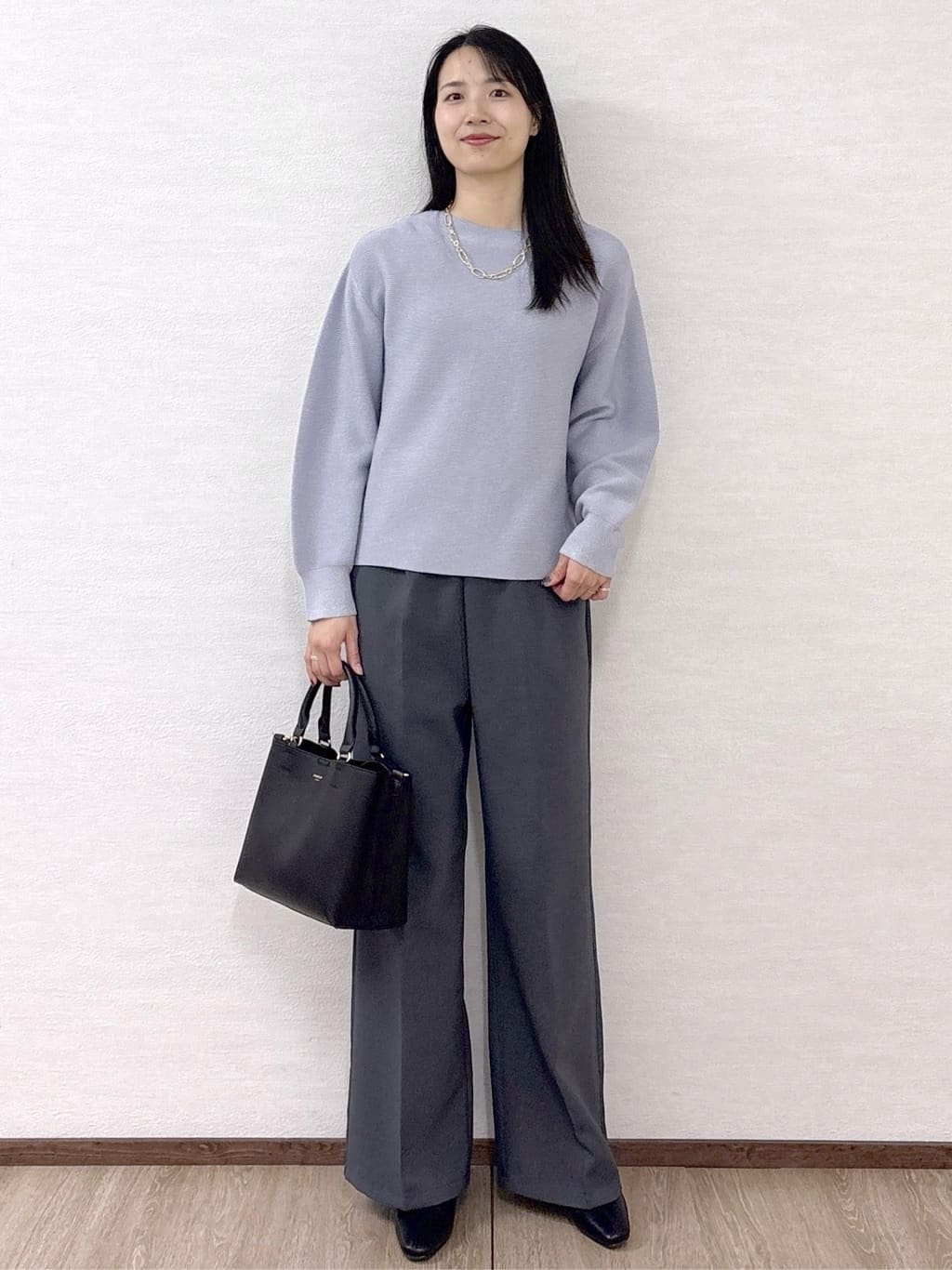 sachikoさんの「OPAQUE.CLIP｜カシミヤブレンドウールチェスターコート」を使ったコーディネート