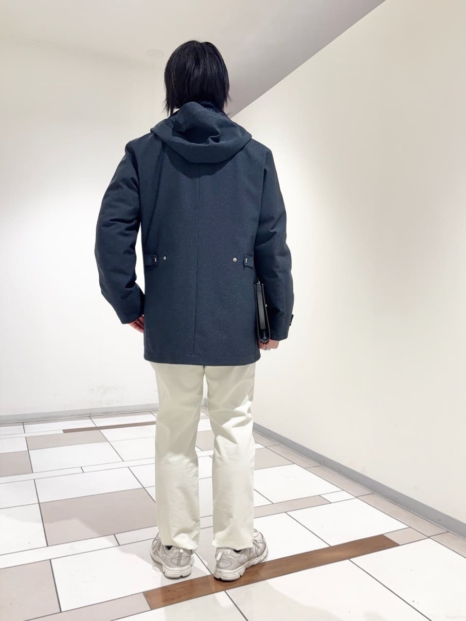 及川さんの「TAKEO KIKUCHI｜【3WAY】ドビー ダウンライナー付ブルゾン」を使ったコーディネート