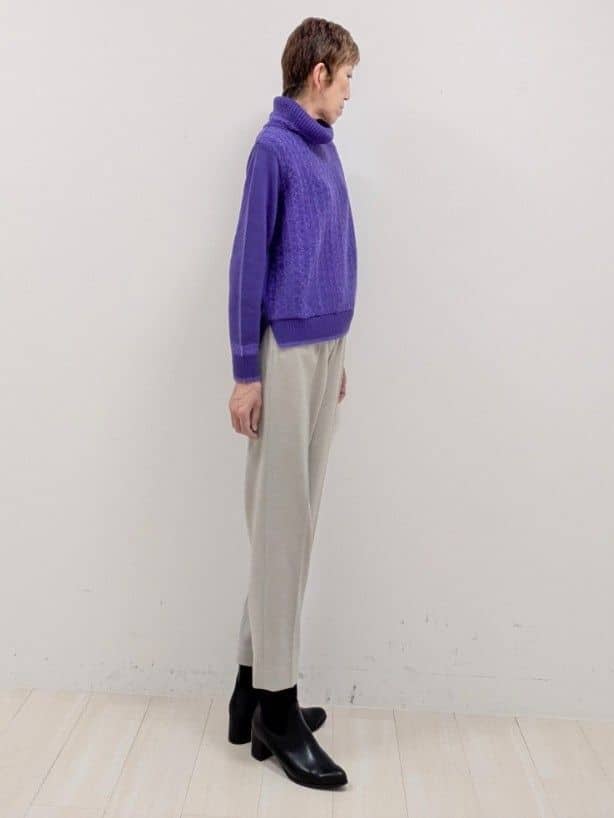 sachiさんの「Reflect｜【SS-4Lサイズ／衿が顔に当たらない◎】スタンドネックミドルコート」を使ったコーディネート