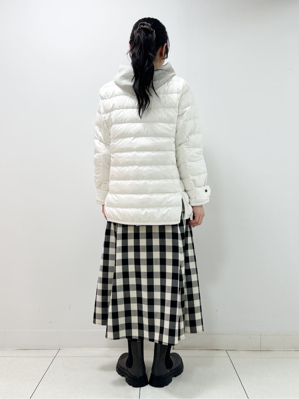 Kaiさんの「Dessin｜【洗える／体型カバー】ちょうどいいニットパーカ」を使ったコーディネート