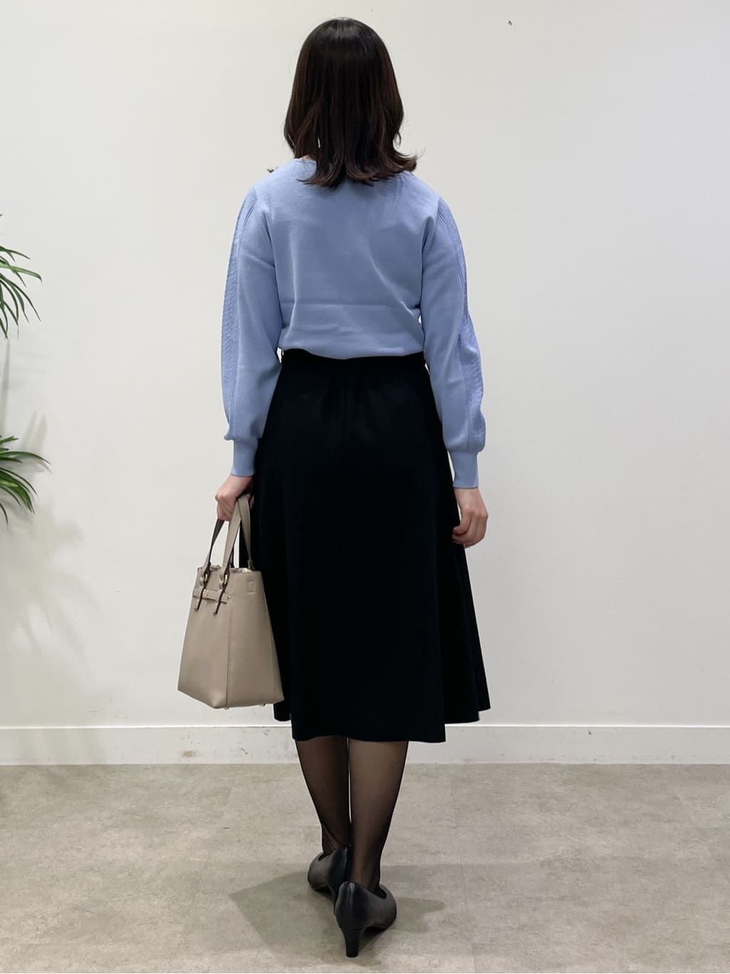 yukariさんの「Reflect｜【選べる6色／長く着られる◎】ボートネックニット」を使ったコーディネート