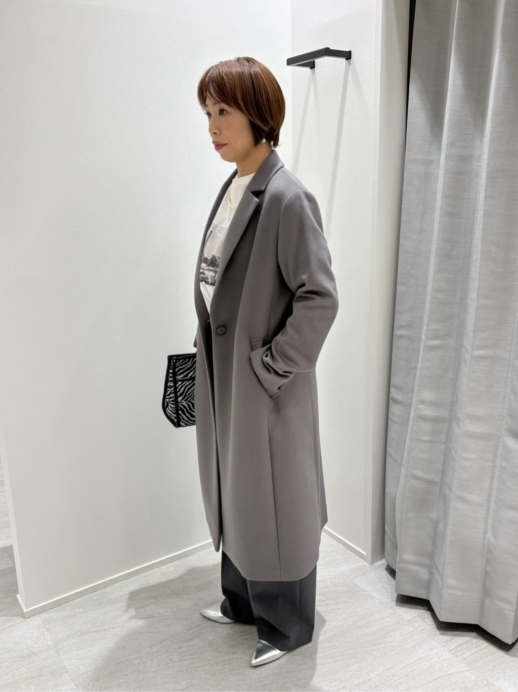 Satoさんの「UNTITLED｜【スタイリッシュ／オンオフ兼用】ウールチェスターコート」を使ったコーディネート