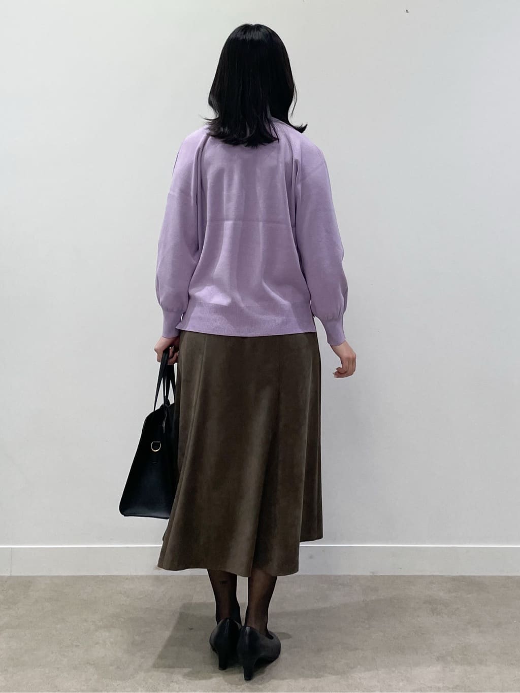yukariさんの「Reflect｜【ゆったり着られる◎】ラグランスリーブニット」を使ったコーディネート