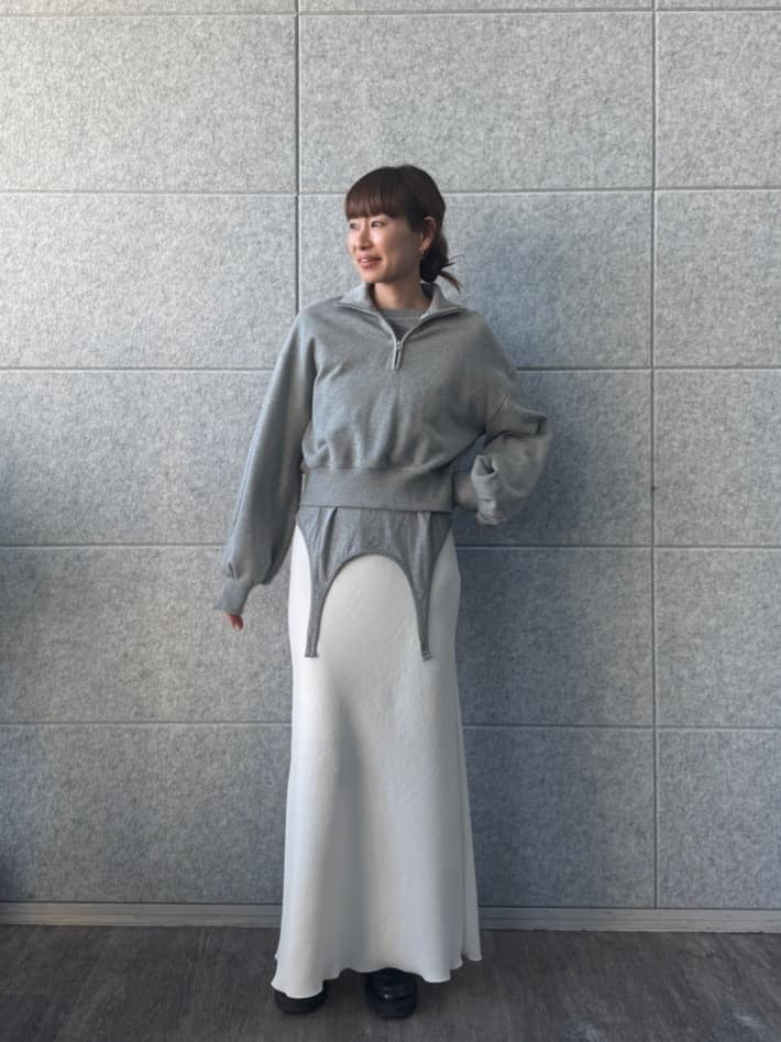 designer yukaさんの「CODE A｜easy flip tee」を使ったコーディネート