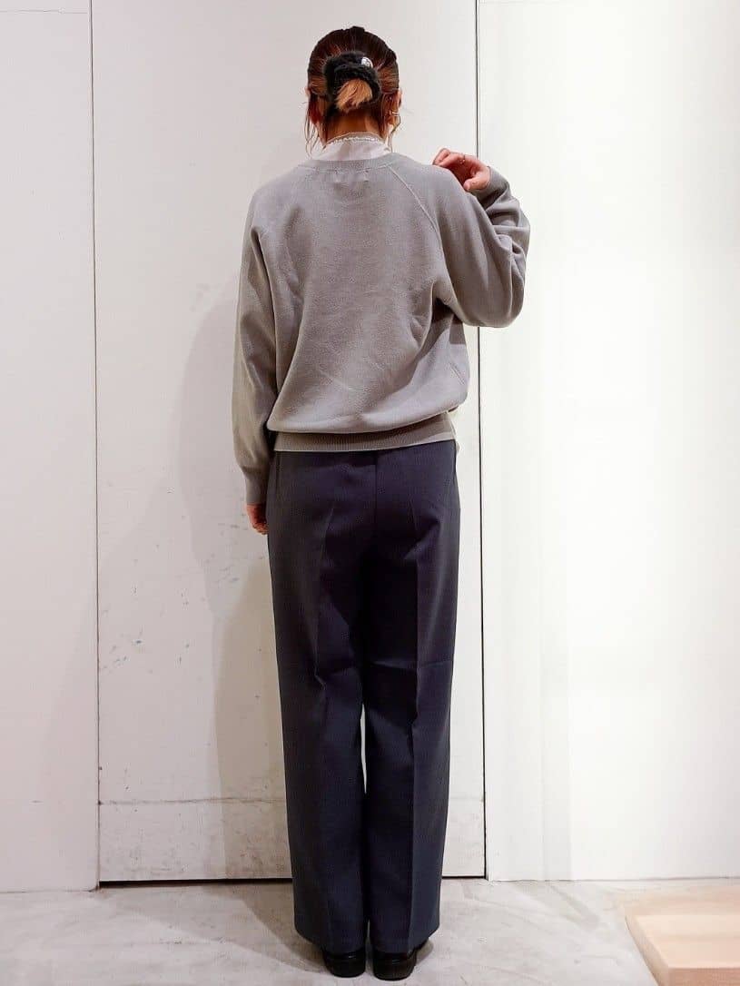 shinkoさんの「OPAQUE.CLIP｜スウェットライクニット【洗濯機OK】」を使ったコーディネート