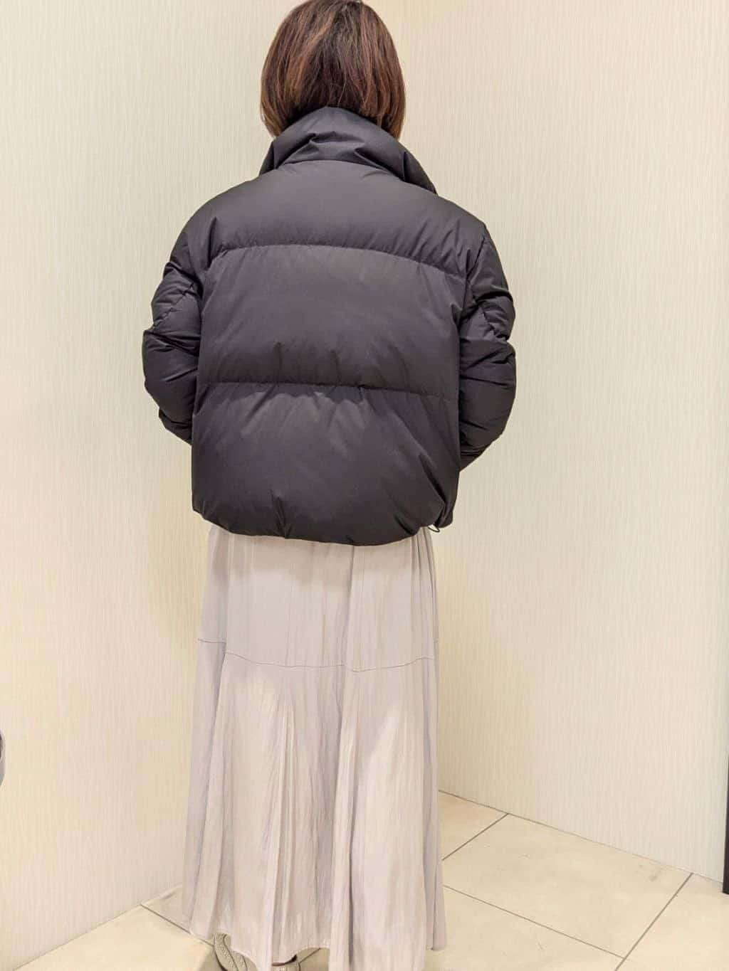 u-macoさんの「UNTITLED｜【トレンド/撥水機能/防寒】ショートダウンコート」を使ったコーディネート