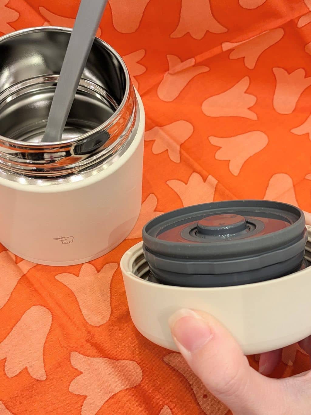 きのこさんの「212 KITCHEN STORE｜シームレスせん ステンレススープジャー 300ml BE ＜ZOJIRUSHI  象印＞」を使ったコーディネート