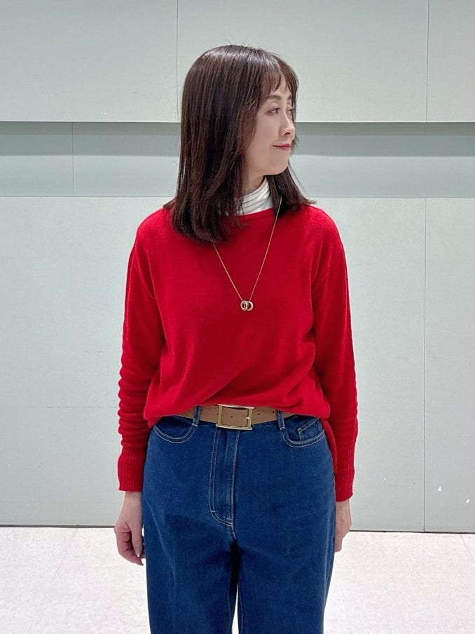 makiさんの「UNTITLED｜【はっ水機能/フード取り外し可】ミディダウンコート」を使ったコーディネート