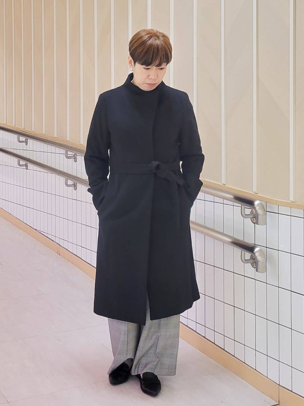 tomoさんの「COUP DE CHANCE｜【手洗い可】ストレートワイドパンツ」を使ったコーディネート