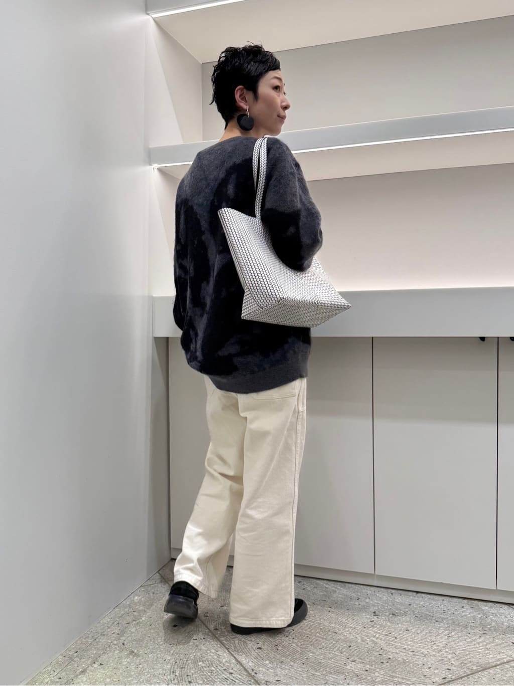 Kさんの「HIROKO HAYASHI｜OTTICA（オッティカ）トートバッグ」を使ったコーディネート