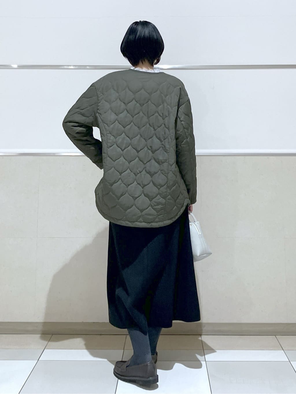 eriko さんの「Dessin｜【洗える】オーガンジーフリルニット」を使ったコーディネート