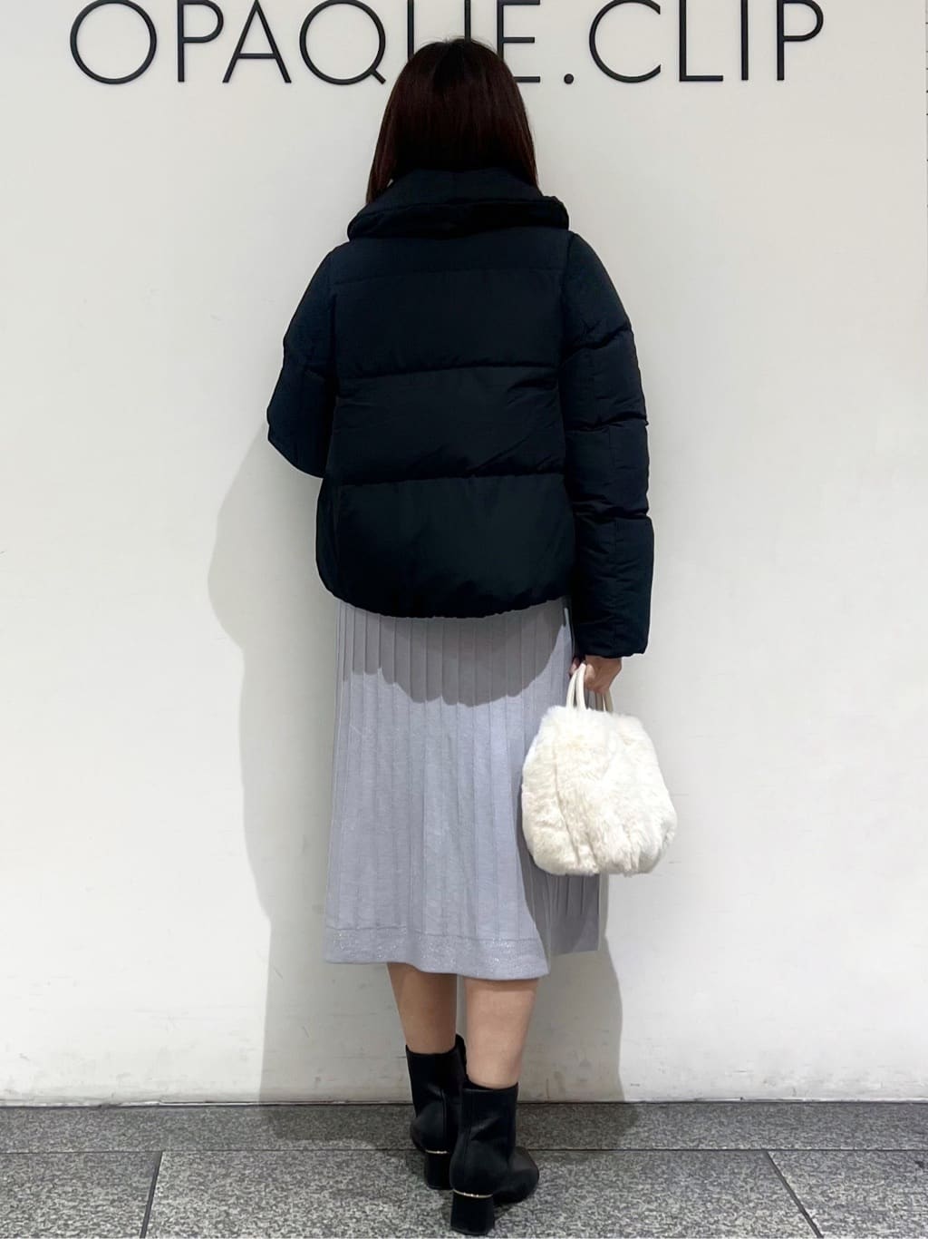 あずささんの「OPAQUE.CLIP｜KAWADAダウンショートコート【撥水／洗濯機OK／静電気防止裏地】《XS～LL》」を使ったコーディネート