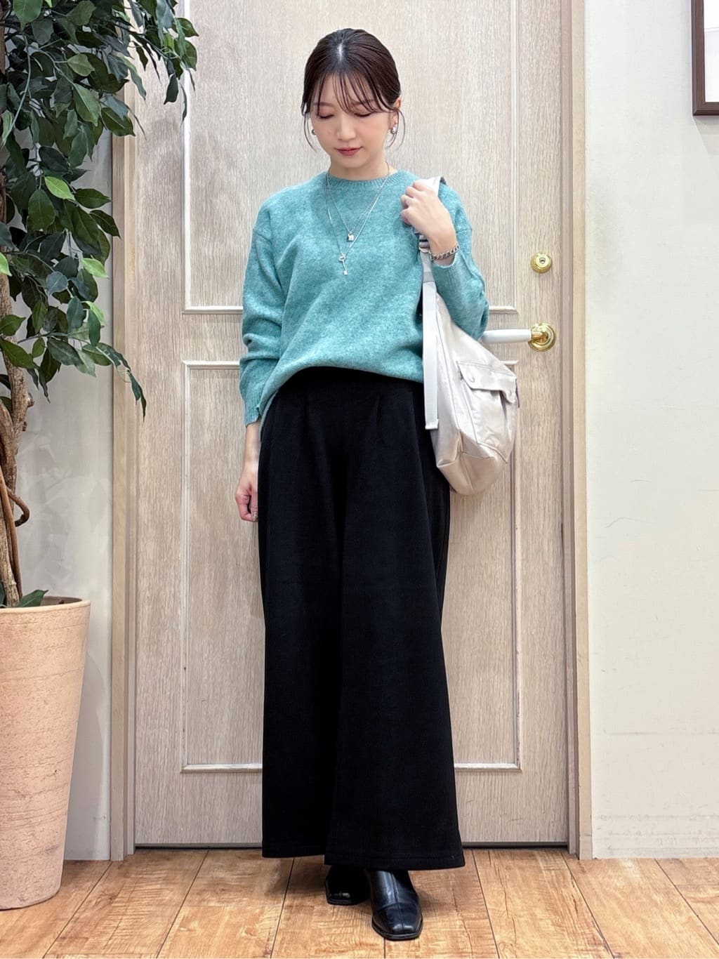 なみさんの「SHOO･LA･RUE｜ダブルポケットワンショルダーバッグ」を使ったコーディネート